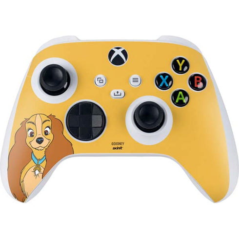 Disney Lady & The Tramp Lady Portrait Xbox Series S Controller Skin